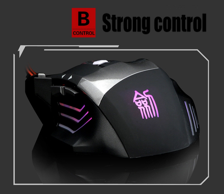 js-x1 2400pi adjustable 3d 8 button computer notebook gaming usb wire game mouse mice lol cf wow