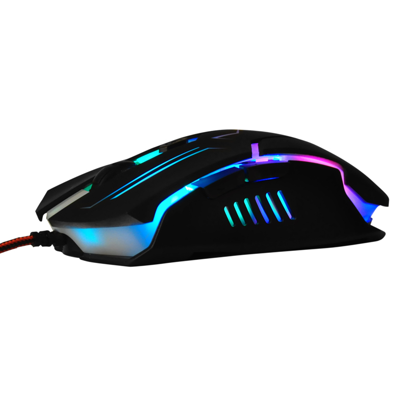 js-x7 1800dpi adjustable 3d 8 button computer notebook gaming usb wire game mouse mice lol cf wow