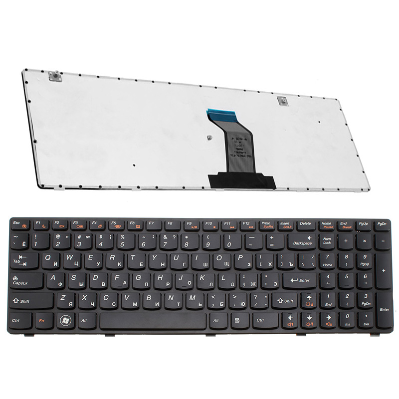 mini portable russian keyboard for lenovo g580 z580 v580 g580a v580a z580a g580ah g580am g580g g585 g585a g585ar ru black frame