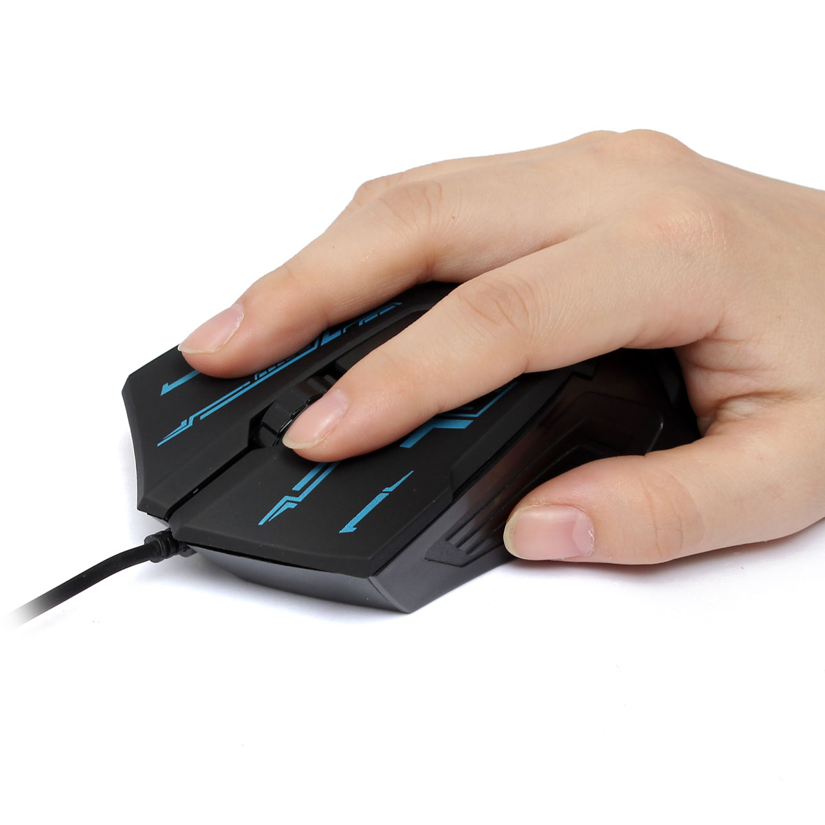 new 1200dpi usb wired optical gaming game mice mouse scroll wheel 3 buttons for computer for macbook laptop pc