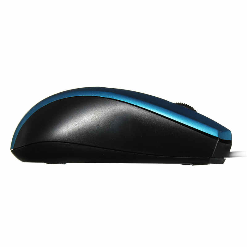 new 1pc usb wired office mouse mice scroll wheel 3 button 1000dpi for computer desktop pc(random color)