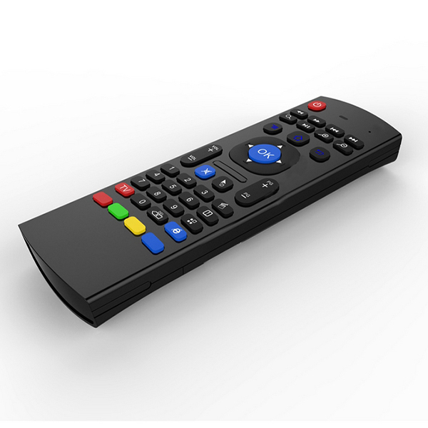 new 2.4ghz double keyboard wireless mx3-m air mouse with voice input ir remote control for smart tv iptv android tv box htplc
