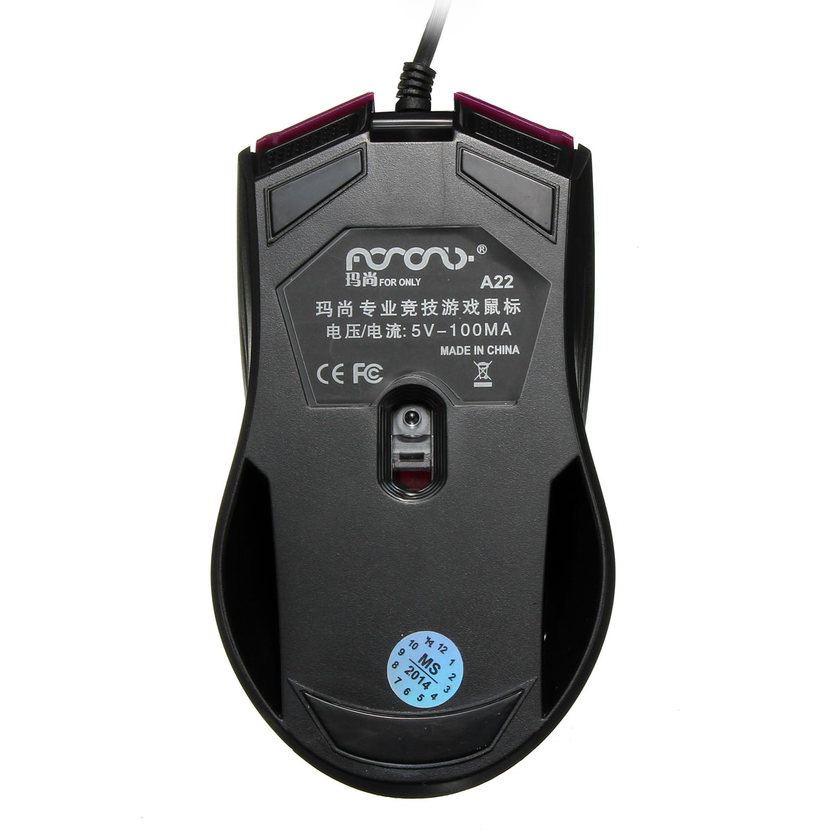 new 5color usb wired optical gaming game mouse mice scroll wheel 3 buttons for computer for macbook laptop pc(random color)
