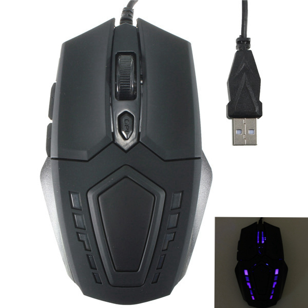 new arrival 2400 dpi 6d optical gaming mouse cool design professional usb wired game mice for computer peripherals
