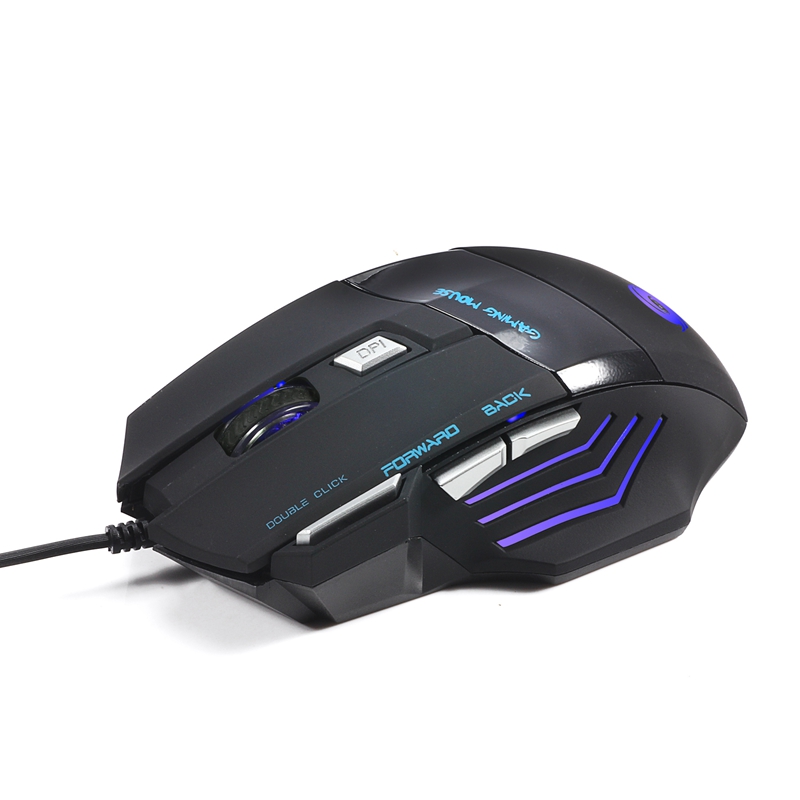 new arrival 3200 dpi profession 7 button led optical usb wired mouse gamer mice computer mouse gaming mouse for pro gamer