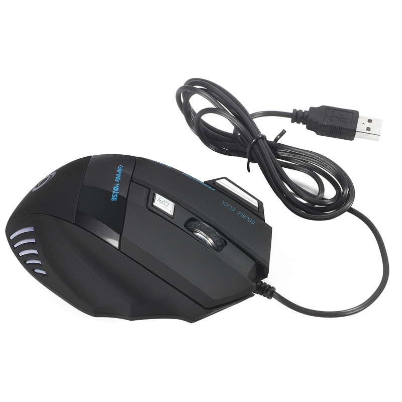 new arrival 3200 dpi profession 7 button led optical usb wired mouse gamer mice computer mouse gaming mouse for pro gamer