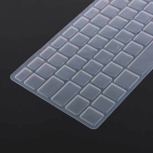 new eu/uk silicon keyboard cover skin protector for apple for macbook pro 13 15 17 air 13