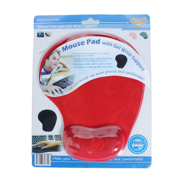 new silicone comfort colorful mouse mat pad with foam rest wrist support for pc laptop