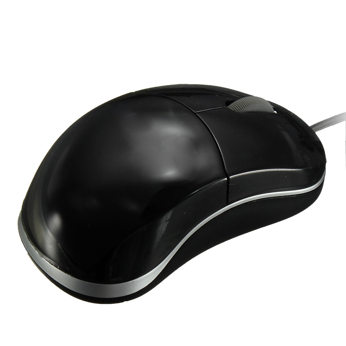 new usb wired 1600dpi optical scroll wheel office mouse mice clouds 3 button for computer laptop (random color)