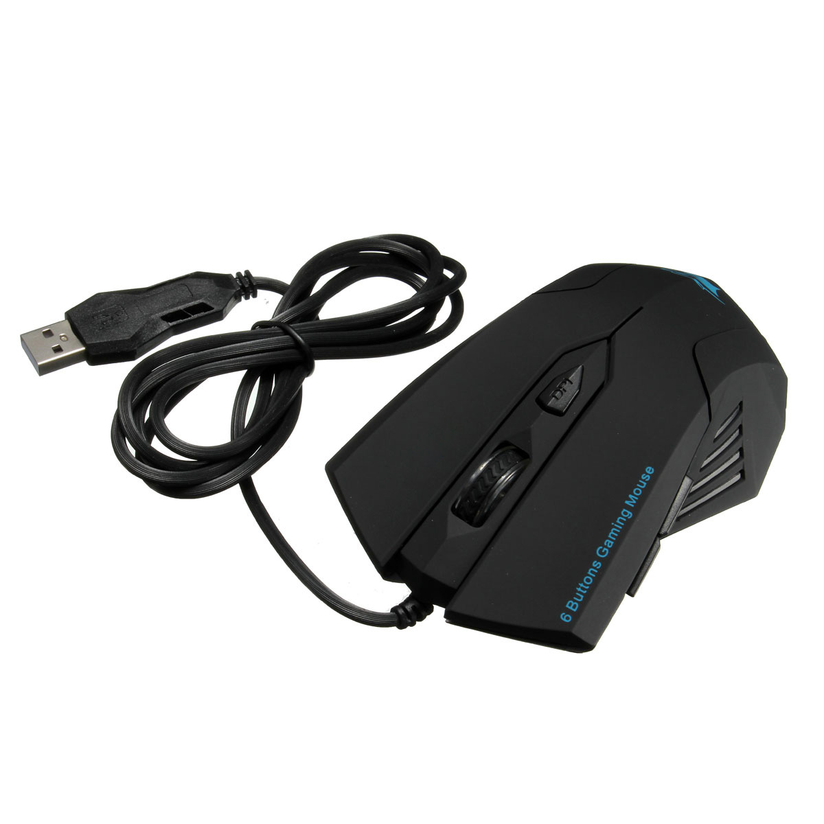 new usb wired 2400dpi optical scroll wheel gaming game mice mouse 6 button for computer laptop fashion