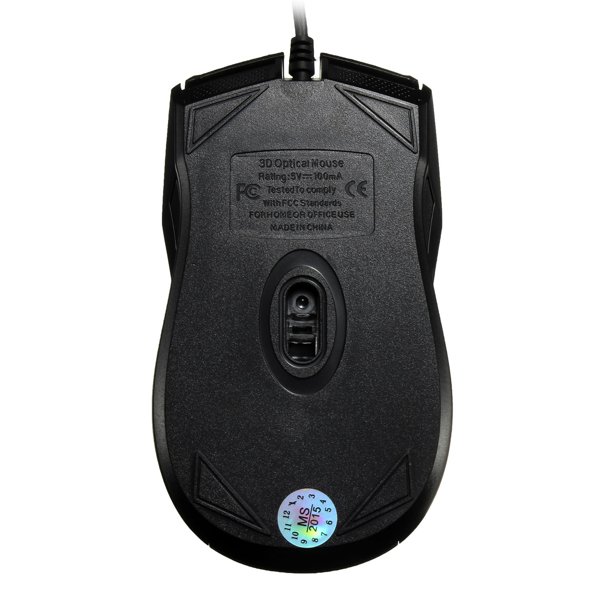 new usb wired optical gaming game mouse mice scroll wheel 3 buttons for computer for macbook laptop pc (color random)