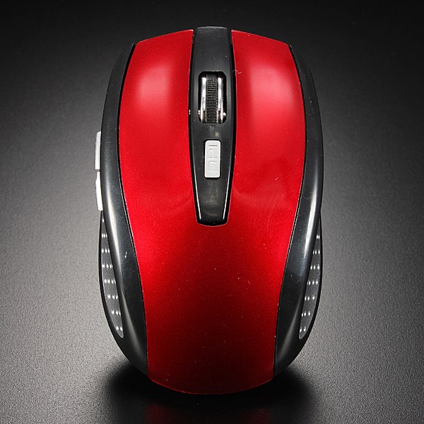red 2.4ghz usb optical blue light wireless mouse usb receiver mice cordless game computer pc laptop desktop without battery red 2.4ghz usb optical blue light wireless mouse usb receiver mice cordless game computer pc laptop desktop without battery
