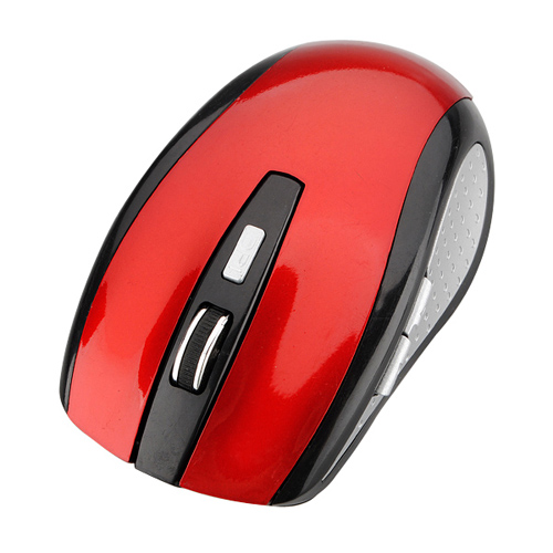 red 2.4ghz usb optical blue light wireless mouse usb receiver mice cordless game computer pc laptop desktop without battery