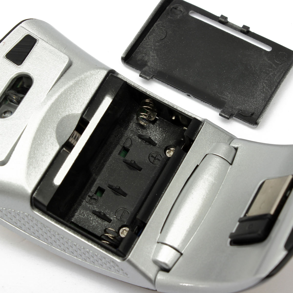 white 2.4ghz optical foldable folding arc snap-in transceiver wireless mouse for pc laptop computer