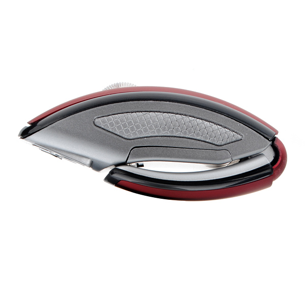 whole red 2.4ghz optical foldable folding arc snap-in transceiver wireless mouse for pc laptop computer