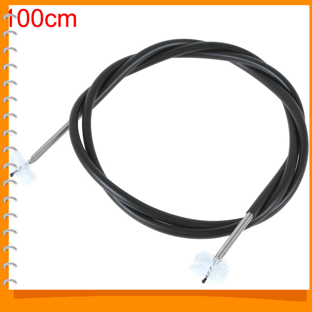 100cm & flexible & durable musical instrument brush french horn cella both end cleaning brush 100cm & flexible & durable musical instrument brush french horn cella both end cleaning brush