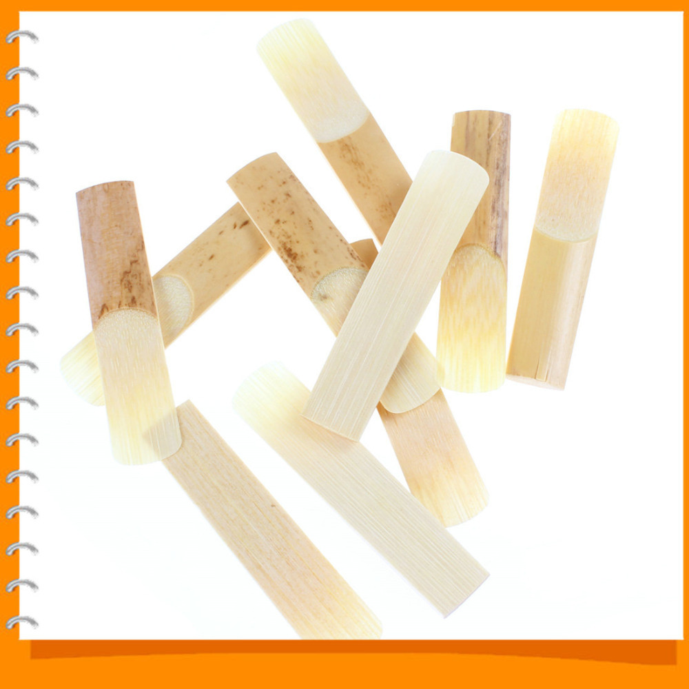 10pcs sax saxophone soprano / alto reeds for 2 1/2 size saxophone parts accessories 10pcs sax saxophone soprano / alto reeds for 2 1/2 size saxophone parts accessories