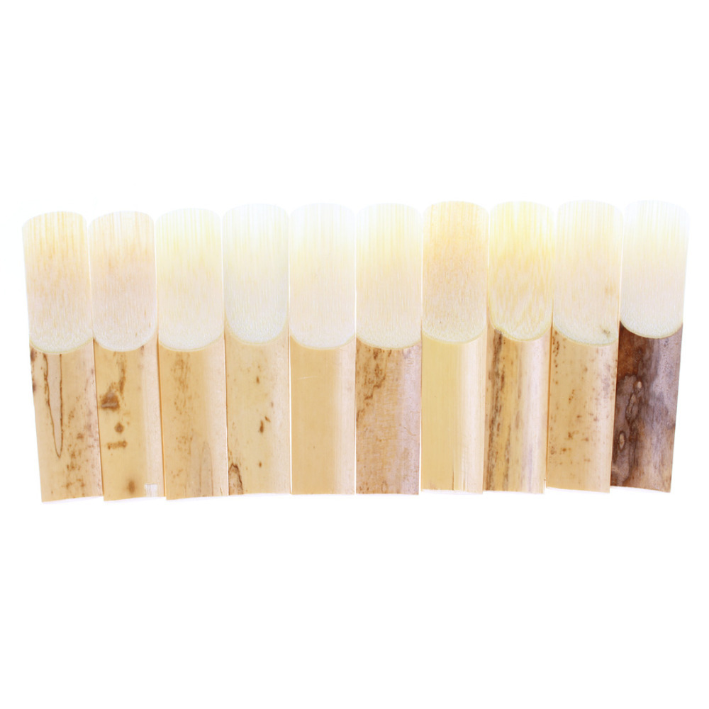 10pcs sax saxophone soprano / alto reeds for 2 1/2 size saxophone parts accessories
