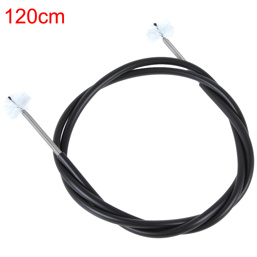 120cm & reusable flexible musical instrument brush trombone cella both end cleaning brush