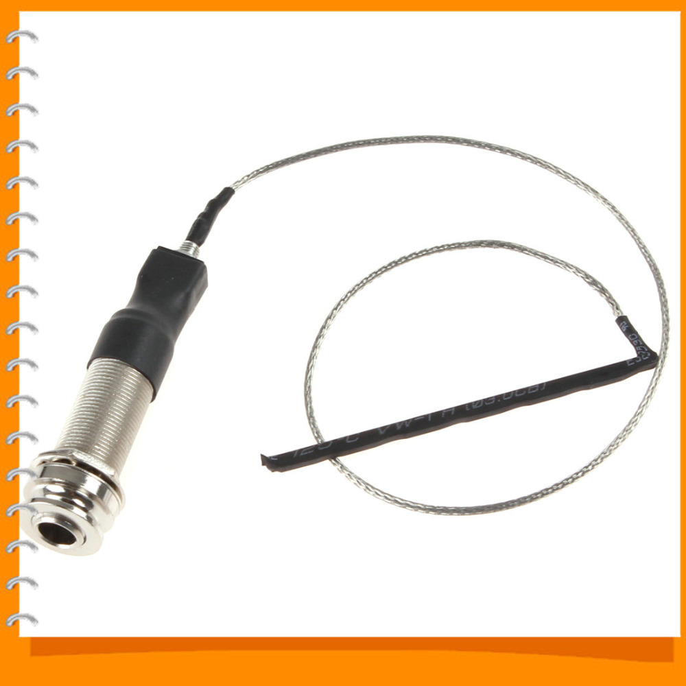 1set 1/4" stereo ukulele end pin jack connection with ukulele piezo pickup under-saddle passive endpin jack 1set 1/4" stereo ukulele end pin jack connection with ukulele piezo pickup under-saddle passive endpin jack
