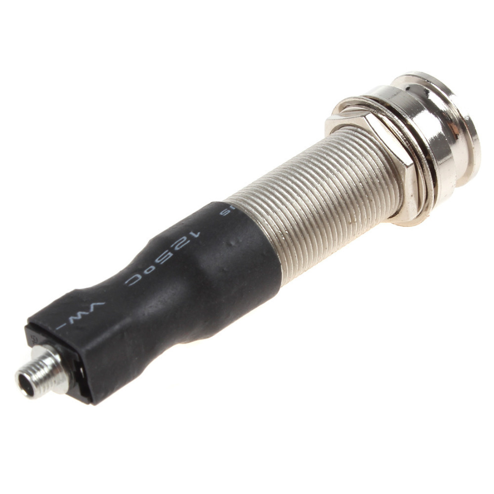 1set 1/4" stereo ukulele end pin jack connection with ukulele piezo pickup under-saddle passive endpin jack
