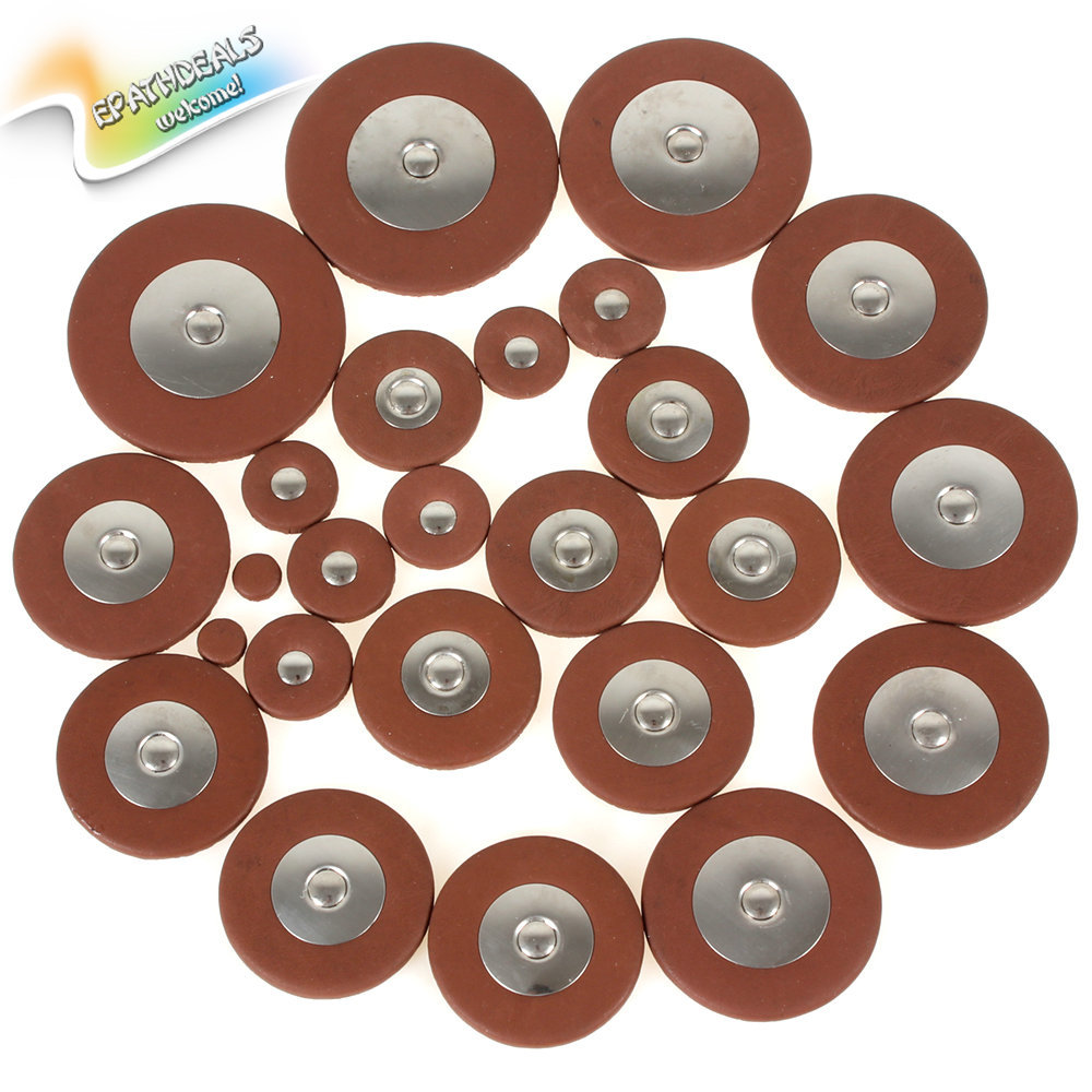 25pcs tenor saxophone pads professional orange leather pads for tenor saxophone sax pads dropship & whole