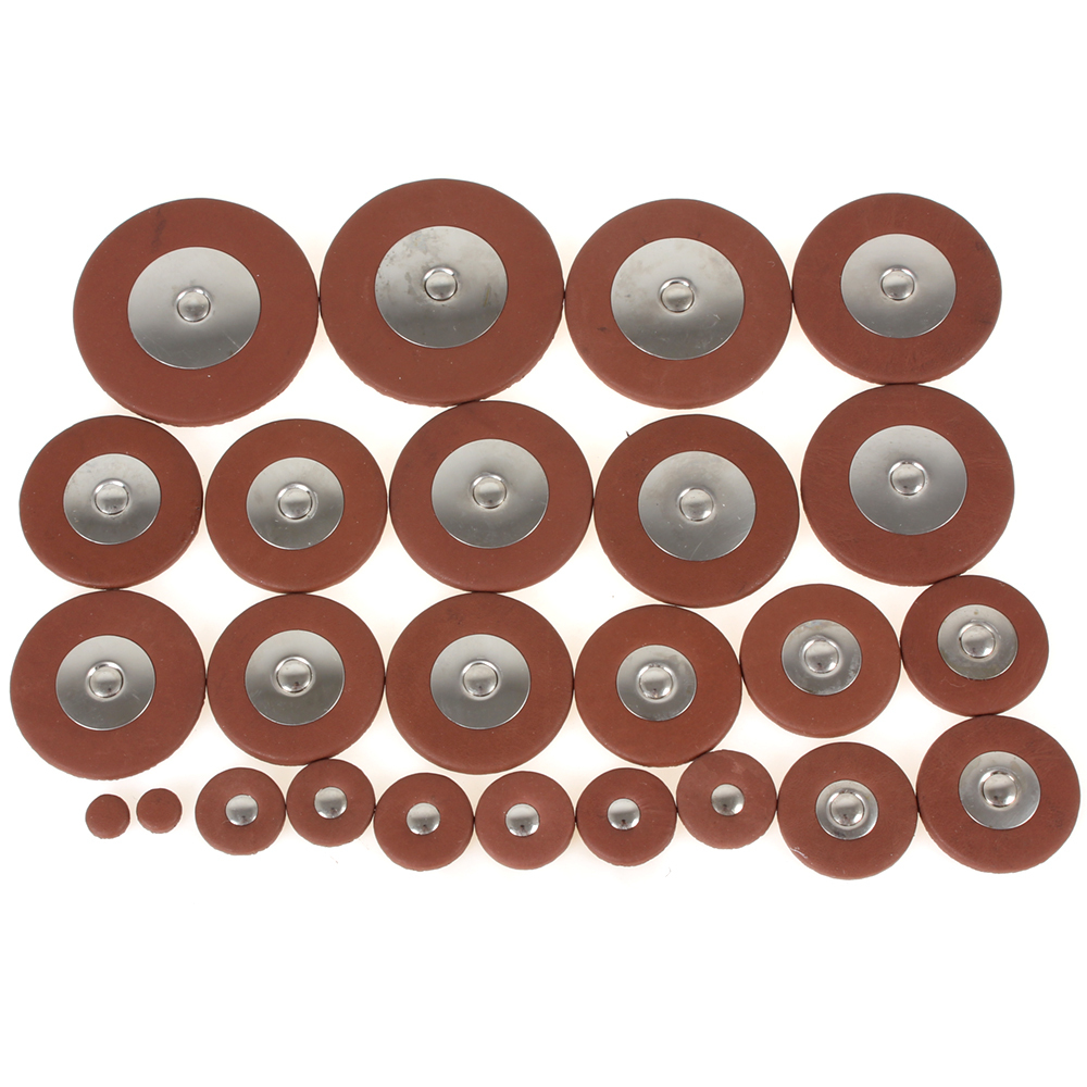 25pcs tenor saxophone pads professional orange leather pads for tenor saxophone sax pads dropship & whole
