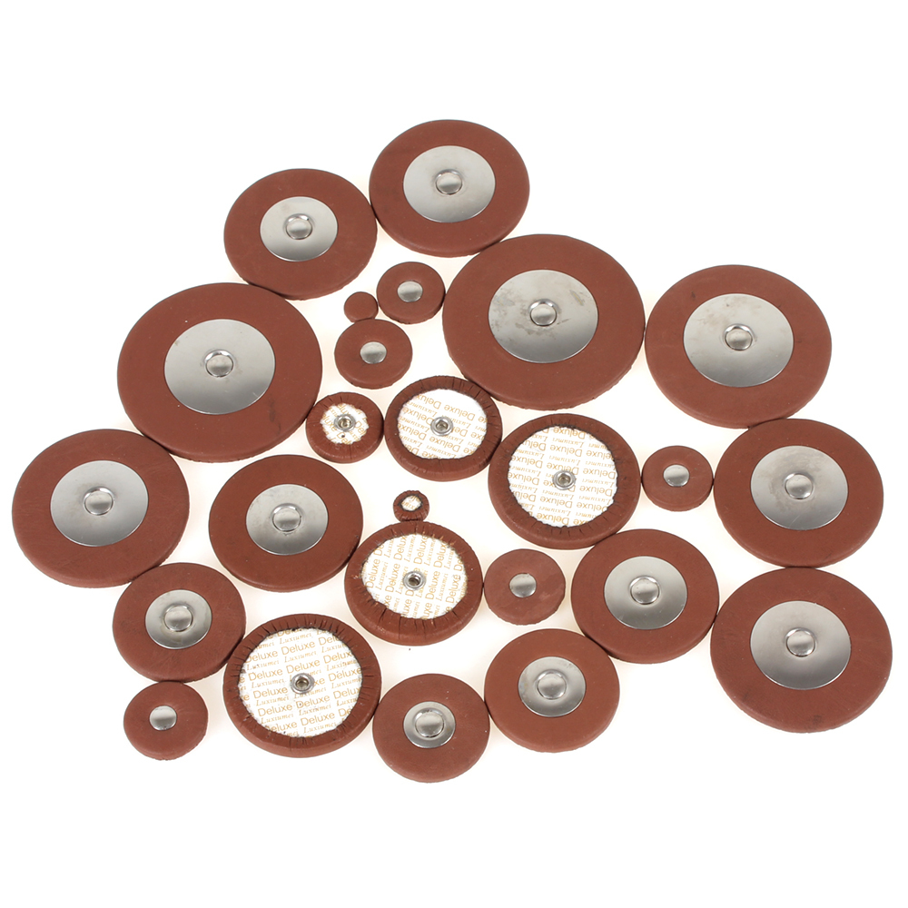 25pcs tenor saxophone pads professional orange leather pads for tenor saxophone sax pads dropship & whole
