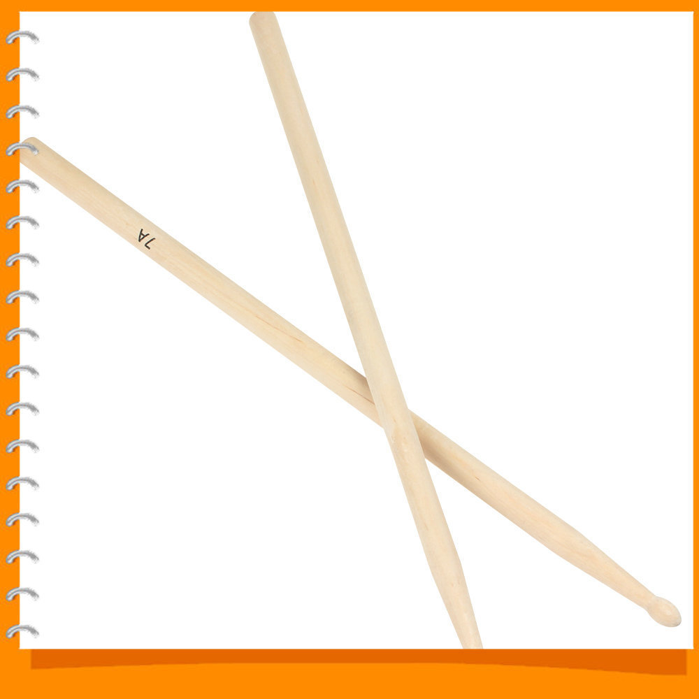 2pcs! maple wood drum sticks set 7a drumsticks drum parts accessories 2pcs! maple wood drum sticks set 7a drumsticks drum parts accessories