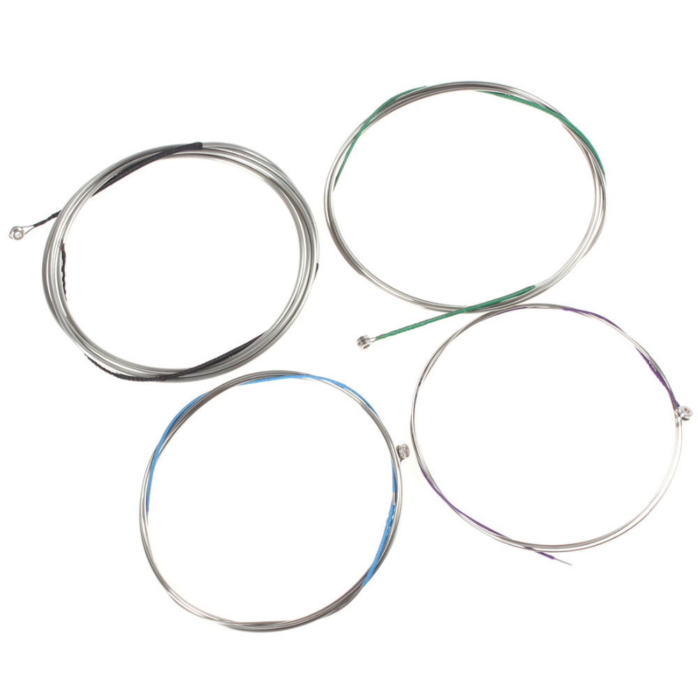 4-in-1 cello strings set mute silencer endpin stop stopper cleaning cloth kit cello parts accessories