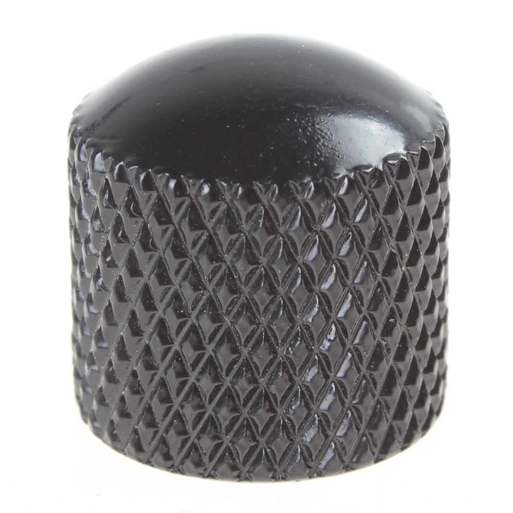 4pcs black metal dome tone volume knobs for electric guitar