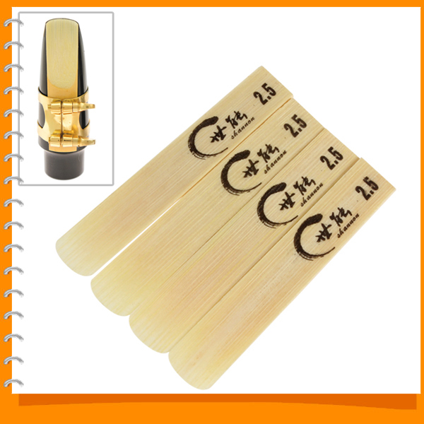 4pcs! sn-2 alto sax saxophone reeds 2 1/2 size alto sax reed musical instrument parts accessories 4pcs! sn-2 alto sax saxophone reeds 2 1/2 size alto sax reed musical instrument parts accessories