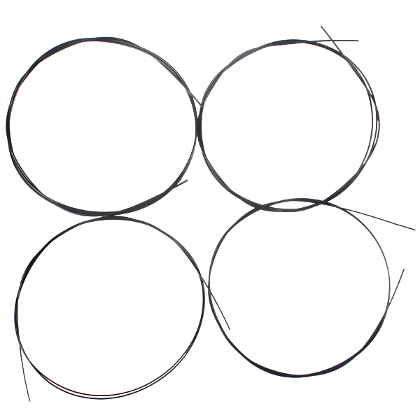 5packs! 4pcs/pack! alice black nylon 4 ukulele strings set for soprano concert 21" 23" ukulele parts and accessories