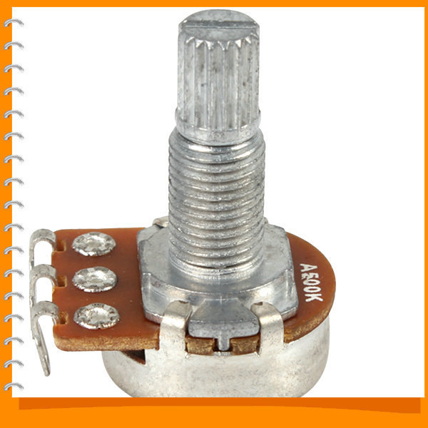 5pcs! 18mm long split shaft audio tone guitar potentiometer for electric guitar / bass parts accessories 5pcs! 18mm long split shaft audio tone guitar potentiometer for electric guitar / bass parts accessories