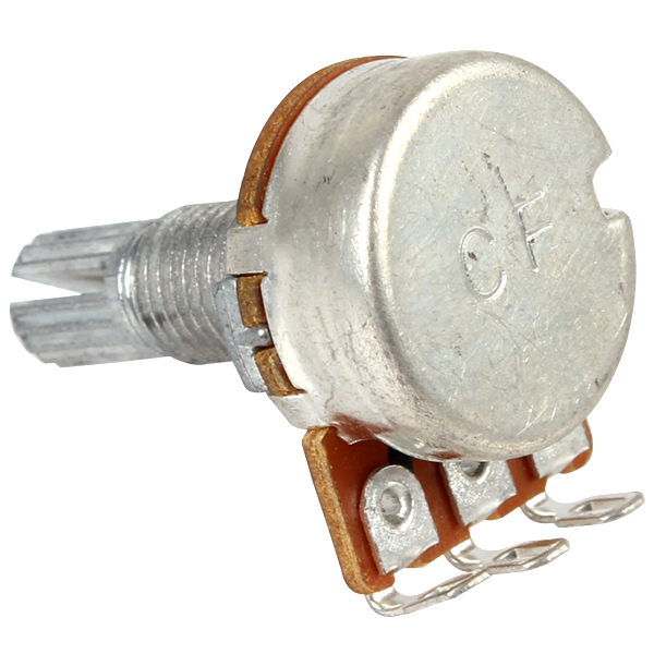 5pcs! 18mm long split shaft audio tone guitar potentiometer for electric guitar / bass parts accessories