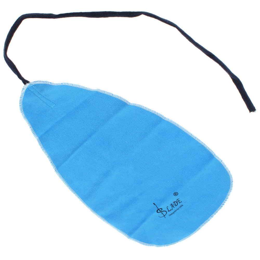 artificial faux suede cleaning cloth kit for flute / clarinet / saxophone parts