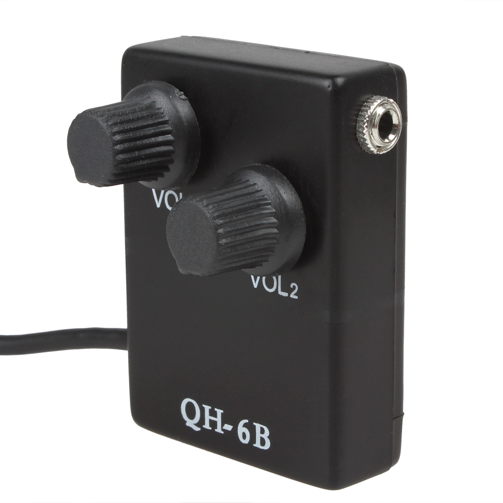 black acoustic guitar wire amplifier speaker + microphone sound control pickups guitar parts accessories