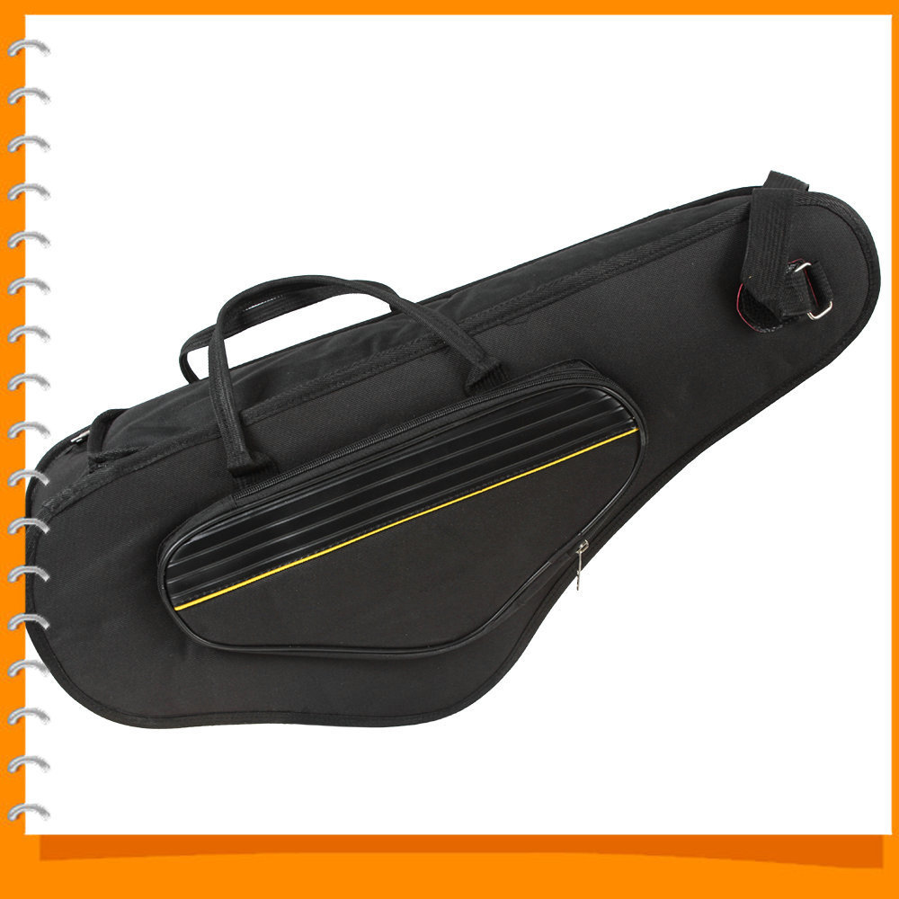 black durable foam padded alto saxophone bag oxford sax case black durable foam padded alto saxophone bag oxford sax case