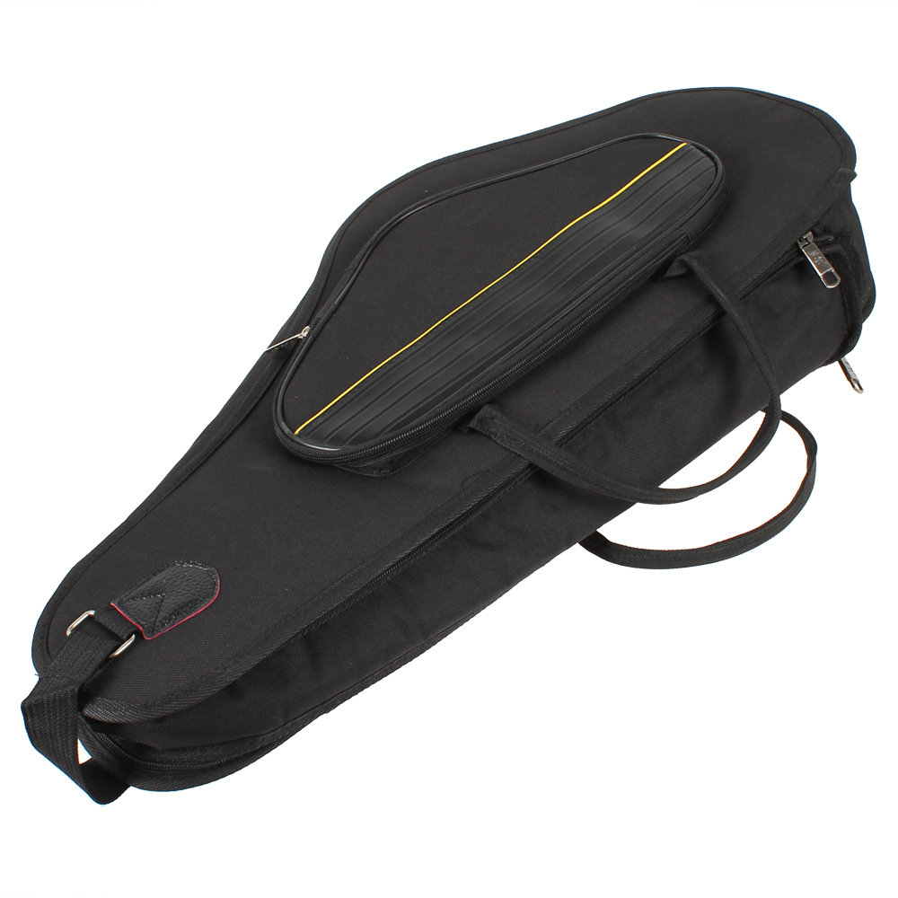 black durable foam padded alto saxophone bag oxford sax case