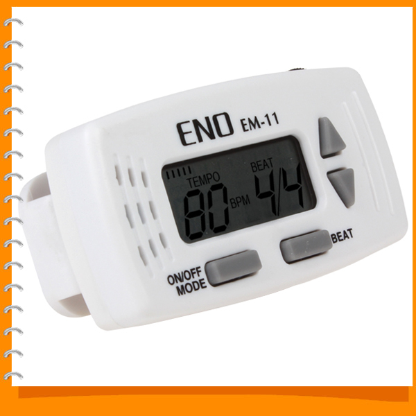 eno em-11 mini digital electronic metronome tuner for violin guitar with clock + beat + clock function eno em-11 mini digital electronic metronome tuner for violin guitar with clock + beat + clock function