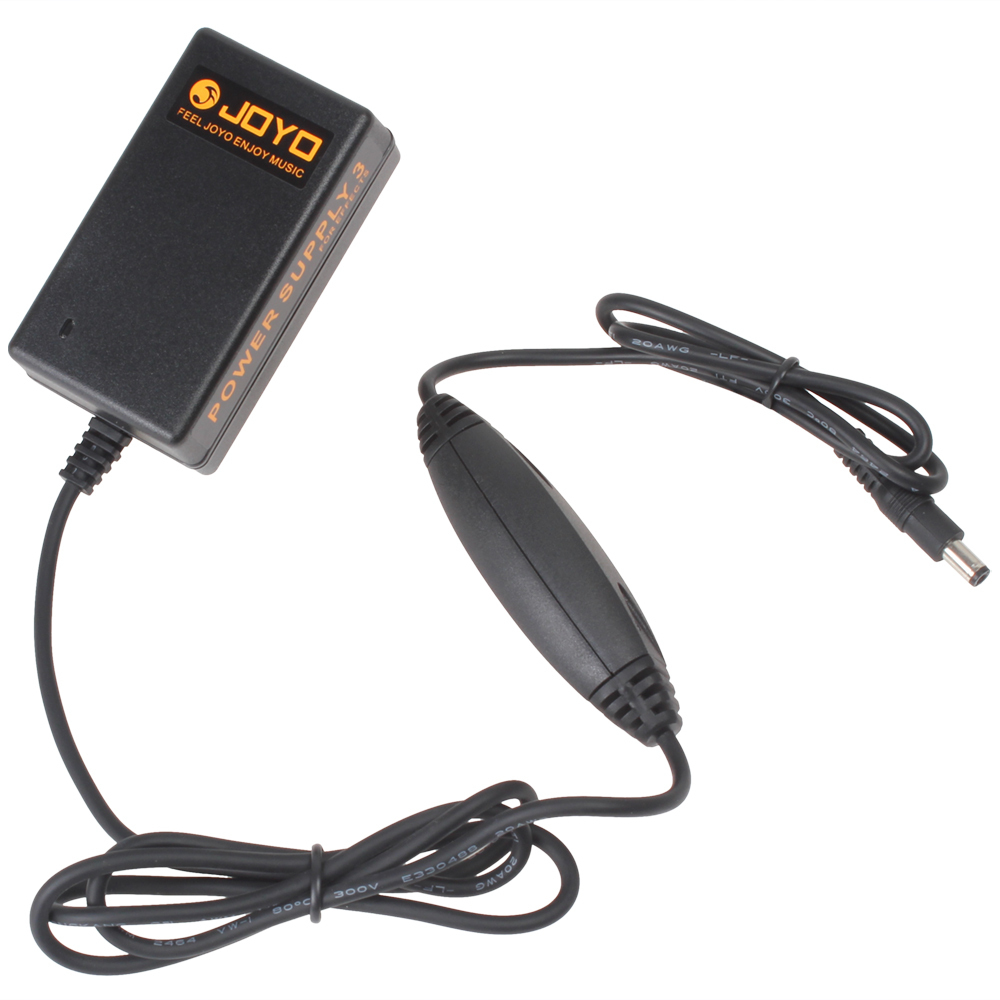 joyo jp-03 9v guitar pedal power supply adapter electrode with daisy chain harness cable splitter for guitar effect pedal