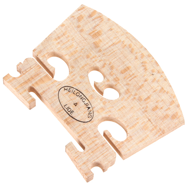 maple wood acoustic violin bridge violin parts with different size - 1/8 & 1/4 & 1/2 & 3/4 & 4/4 size