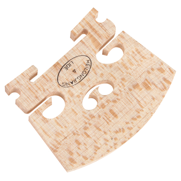 maple wood acoustic violin bridge violin parts with different size - 1/8 & 1/4 & 1/2 & 3/4 & 4/4 size