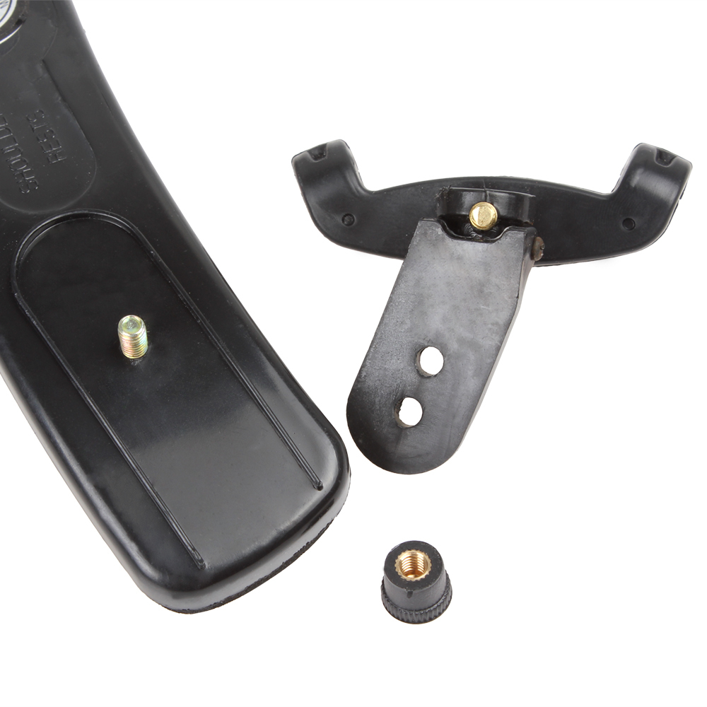 portable height & angle adjustable violin shoulder rest violin parts accessories for violin size 1/2 & 1/4 & 1/8