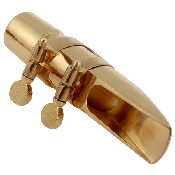 professiona gold plated alto saxophone mouthpiece metal alto sax mouthpiece 7 for playing the jazz music