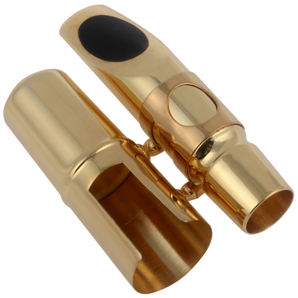 professiona gold plated alto saxophone mouthpiece metal alto sax mouthpiece 7 for playing the jazz music
