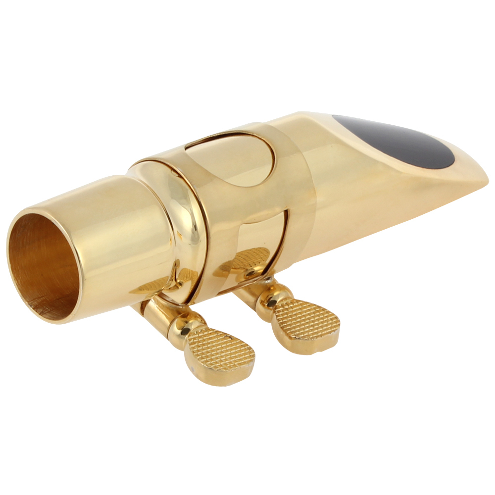 professiona gold plated metal alto saxophone mouthpiece metal alto sax mouthpiece 8 for jazz alto