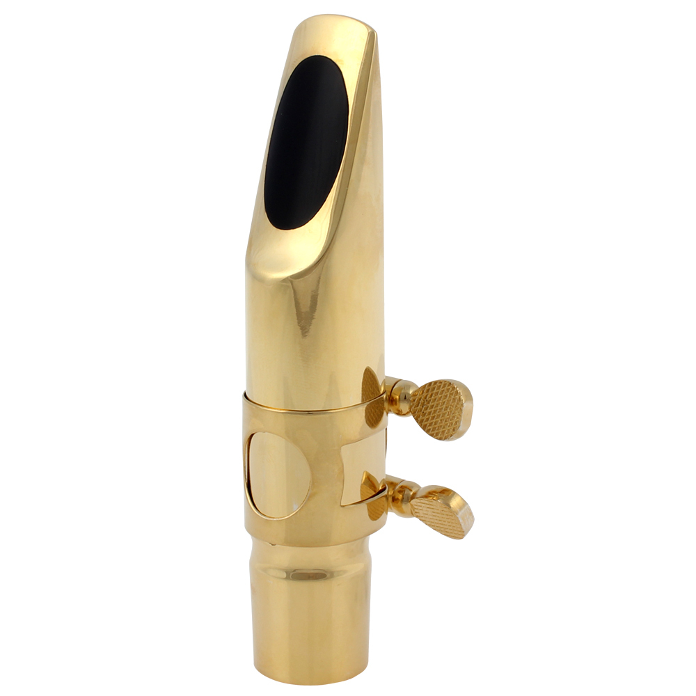 professiona gold plated metal tenor saxophone mouthpiece tenor sax mouthpiece 8 for jazz music