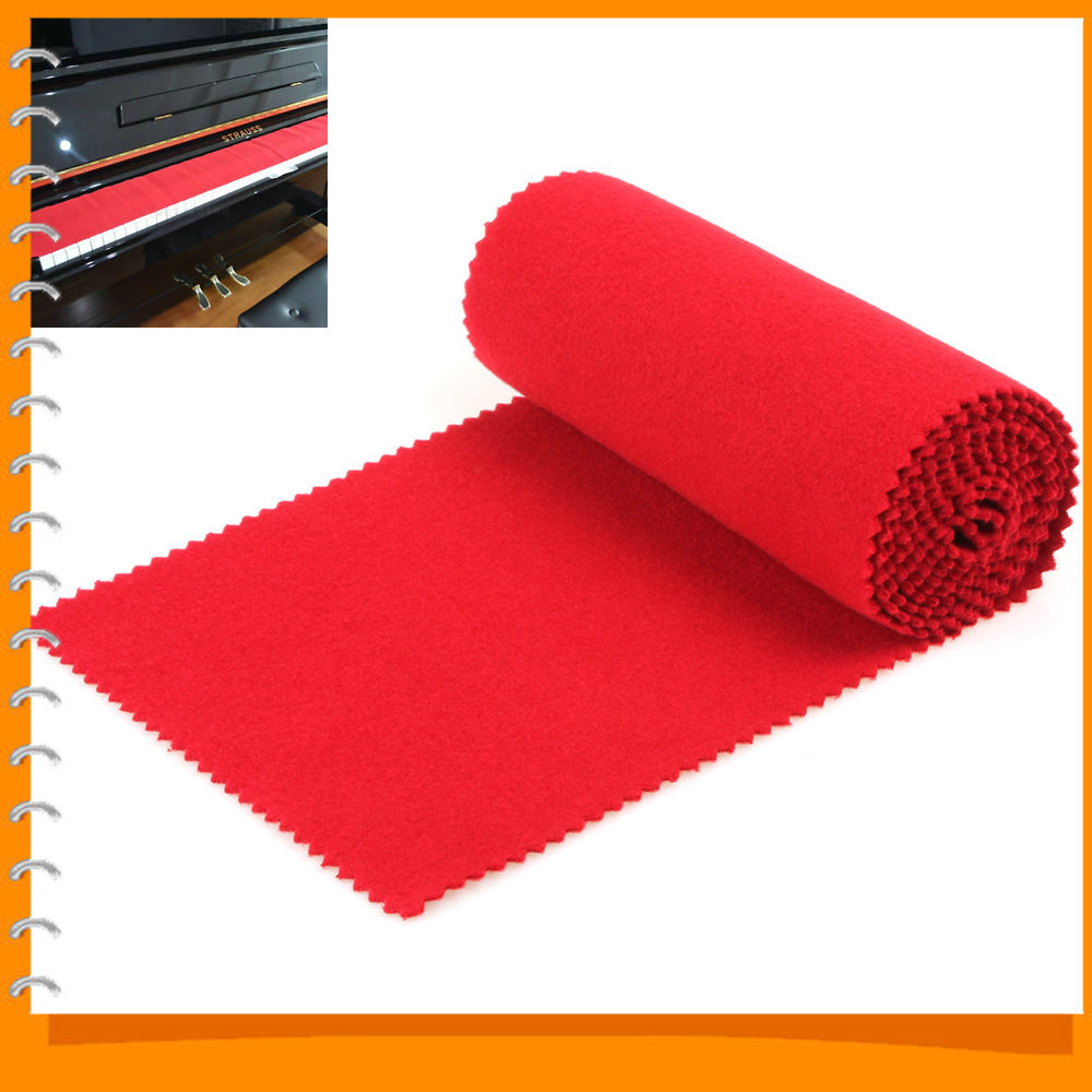 red soft durable piano 88 key keyboard dust cover protective dirt-proof cover piano parts red soft durable piano 88 key keyboard dust cover protective dirt-proof cover piano parts