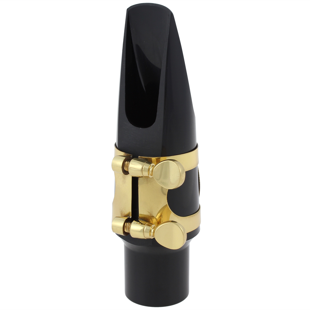 usable practical tenor saxophone mouthpiece sax mouthpiece set with cap + clip + reed+ 2 x teeth pad